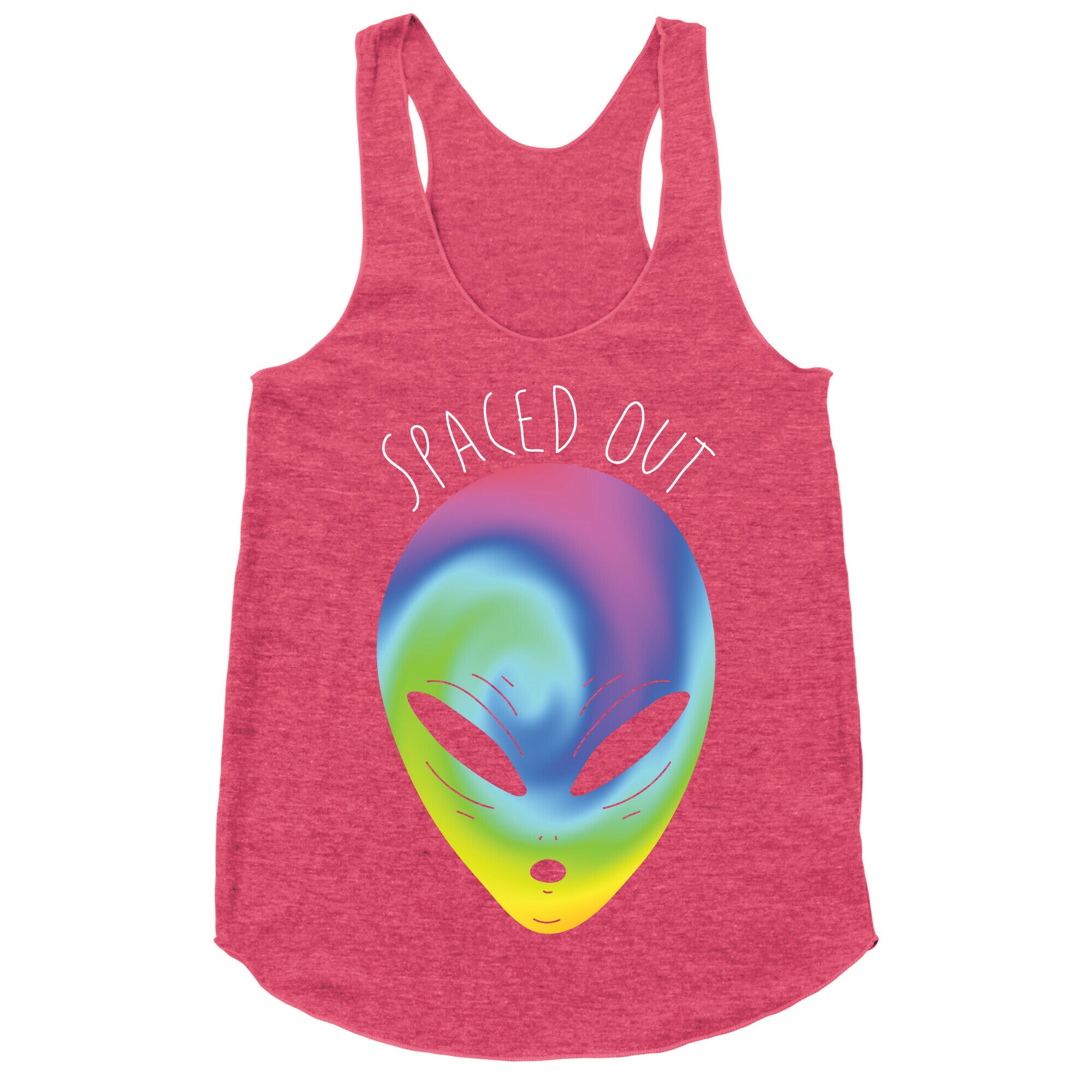 Spaced Out Racerback Tank